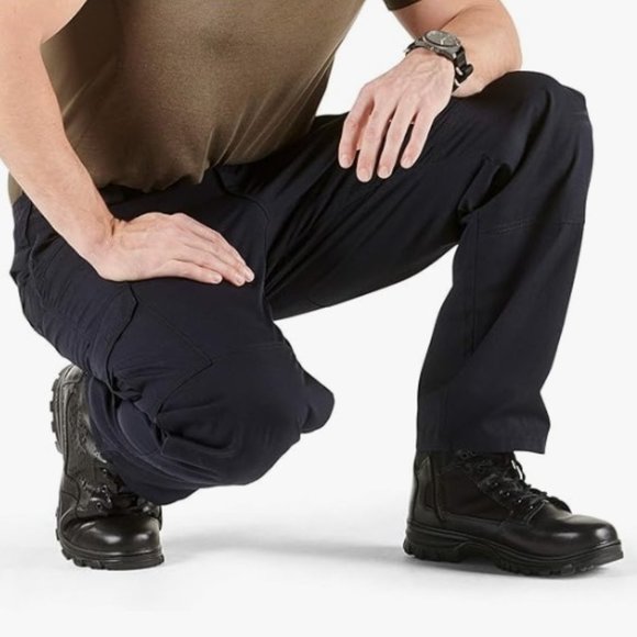 Sz.44 ⚫Logistik Unicorp Men's Police Army Work Cargo Black Pants - Picture 2 of 10